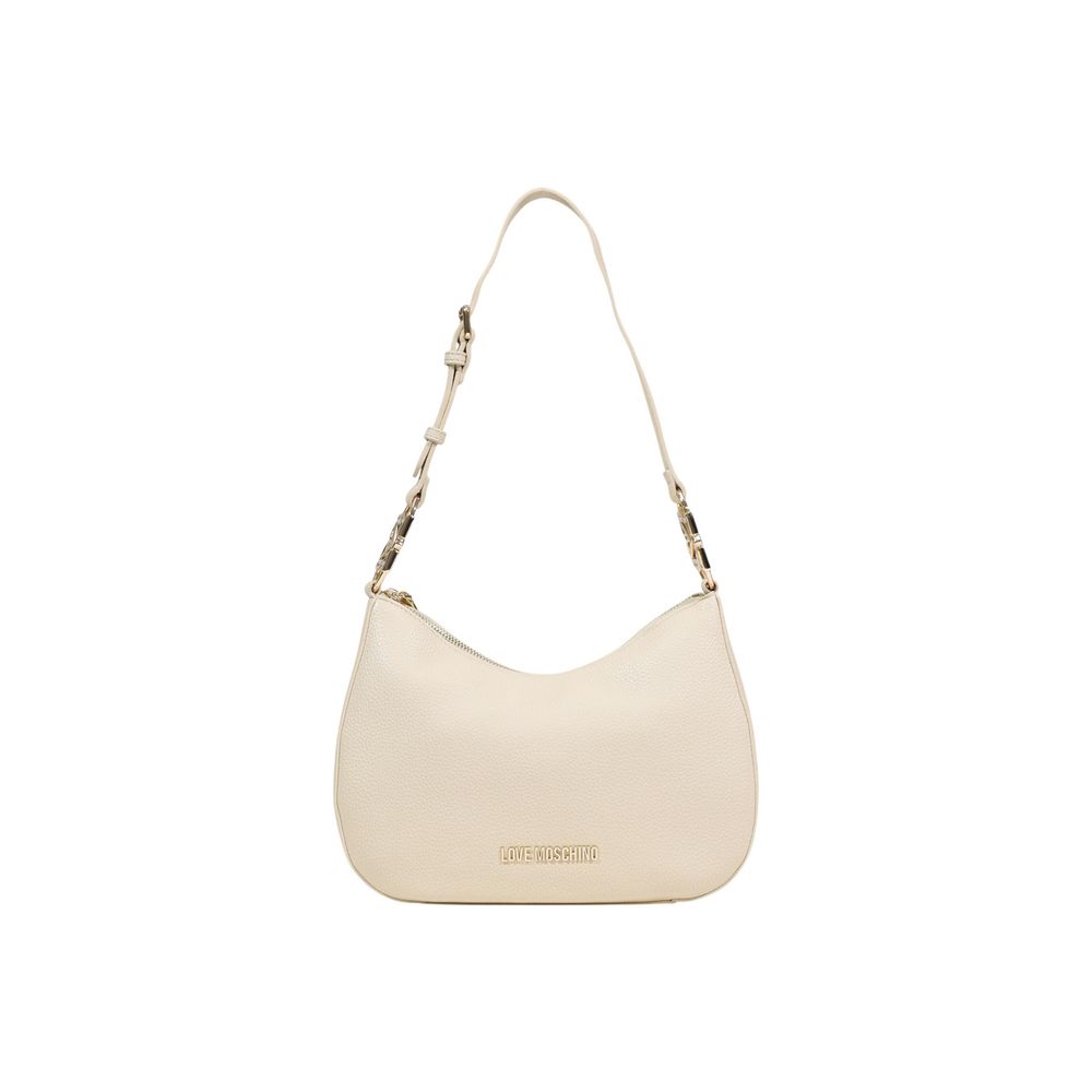 Love Moschino Beige Polyethylene Handbag Curated Luxury Accessories by Orvyn