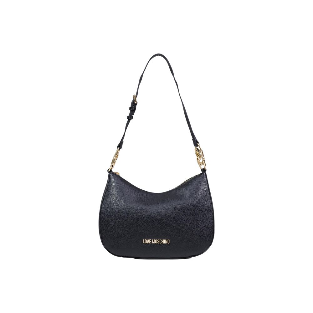 Love Moschino Black Polyethylene Handbag Curated Luxury Accessories by Orvyn