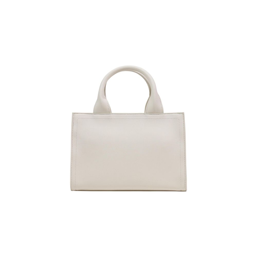 Love Moschino Beige Polyethylene Handbag Curated Luxury Accessories by Orvyn