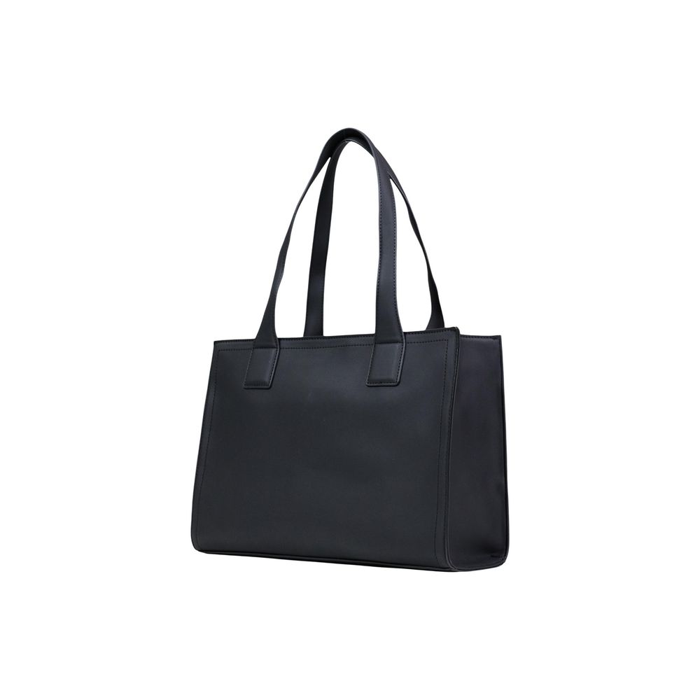 Love Moschino Black Polyethylene Handbag Curated Luxury Accessories by Orvyn