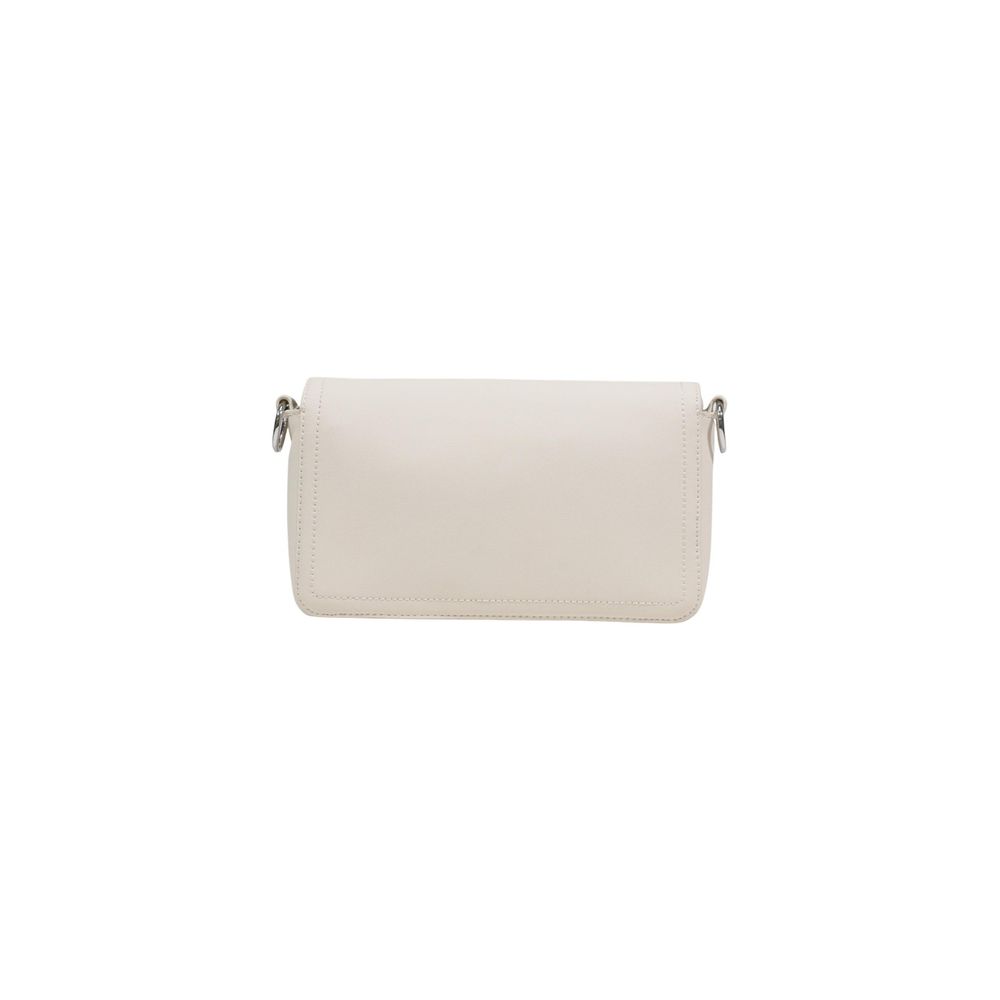 Love Moschino Beige Polyethylene Handbag Curated Luxury Accessories by Orvyn