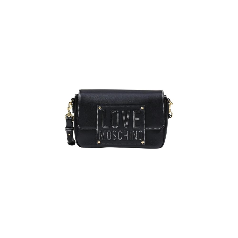 Love Moschino Black Polyethylene Handbag Curated Luxury Accessories by Orvyn