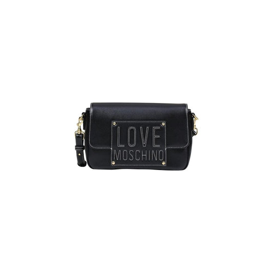 Love Moschino Black Polyethylene Handbag Curated Luxury Accessories by Orvyn