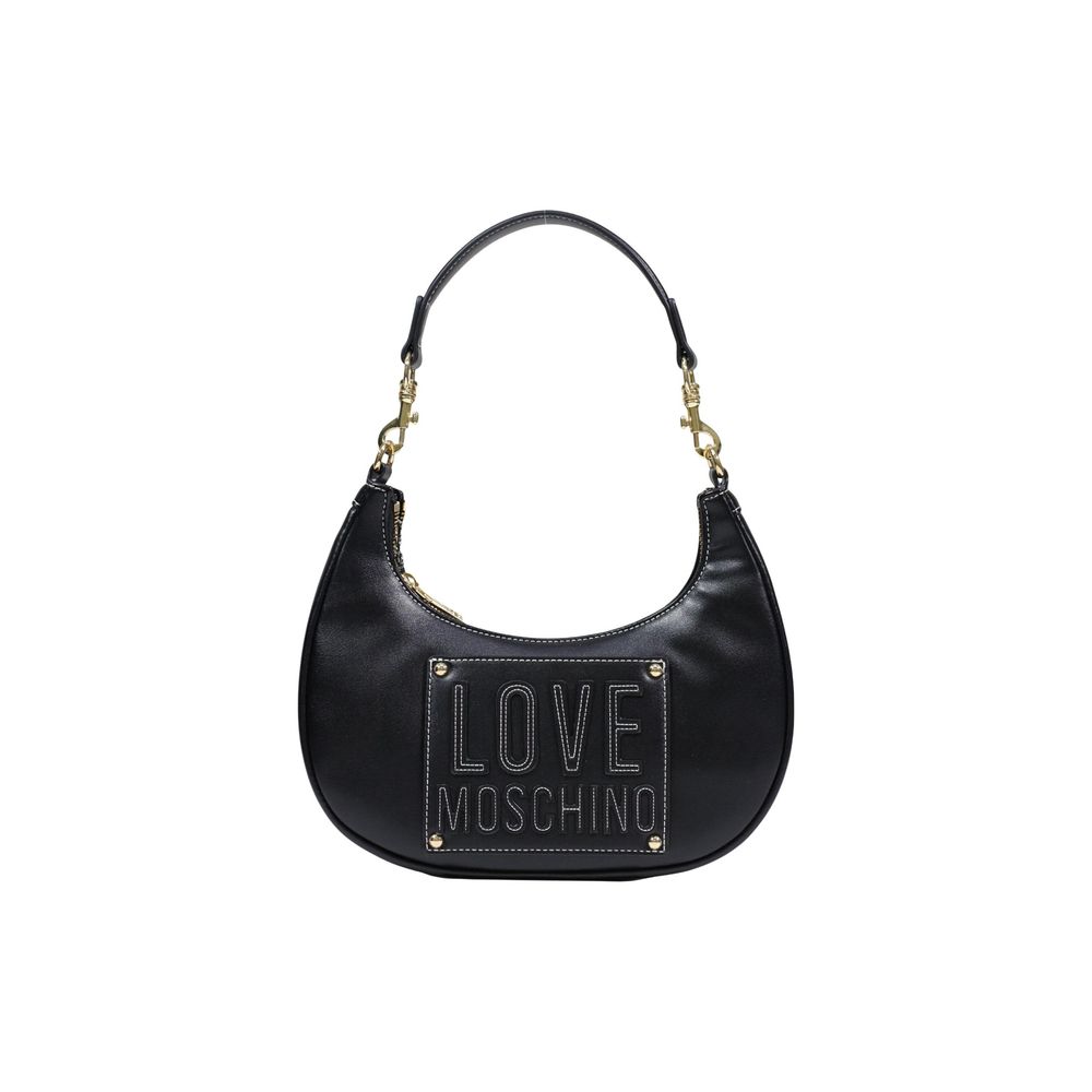 Love Moschino Black Polyethylene Handbag Curated Luxury Accessories by Orvyn