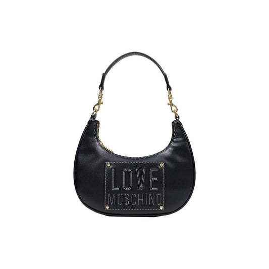 Love Moschino Black Polyethylene Handbag Curated Luxury Accessories by Orvyn