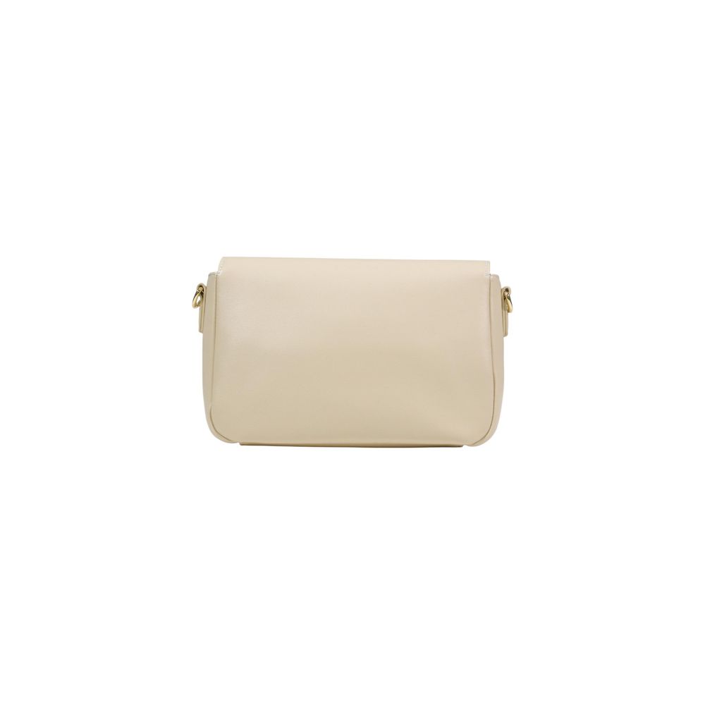 Love Moschino Cream Polyethylene Handbag Curated Luxury Accessories by Orvyn