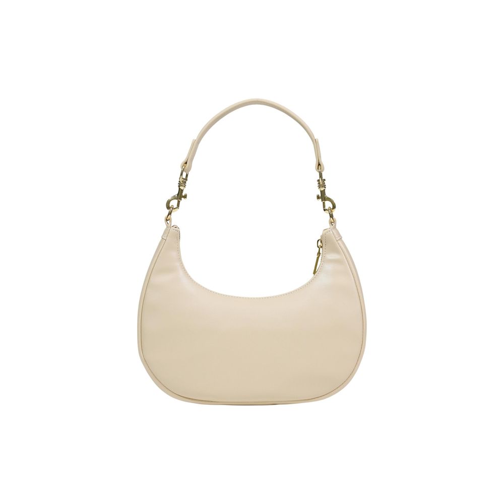 Love Moschino Cream Polyethylene Handbag Curated Luxury Accessories by Orvyn