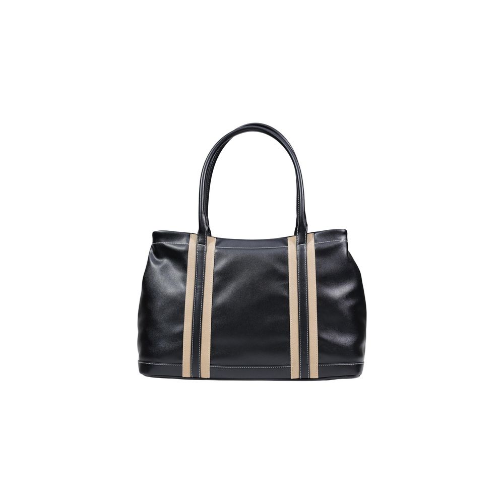 Love Moschino Black Polyethylene Handbag Curated Luxury Accessories by Orvyn