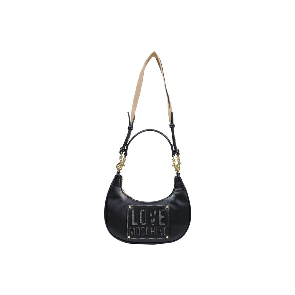 Love Moschino Black Polyethylene Handbag Curated Luxury Accessories by Orvyn