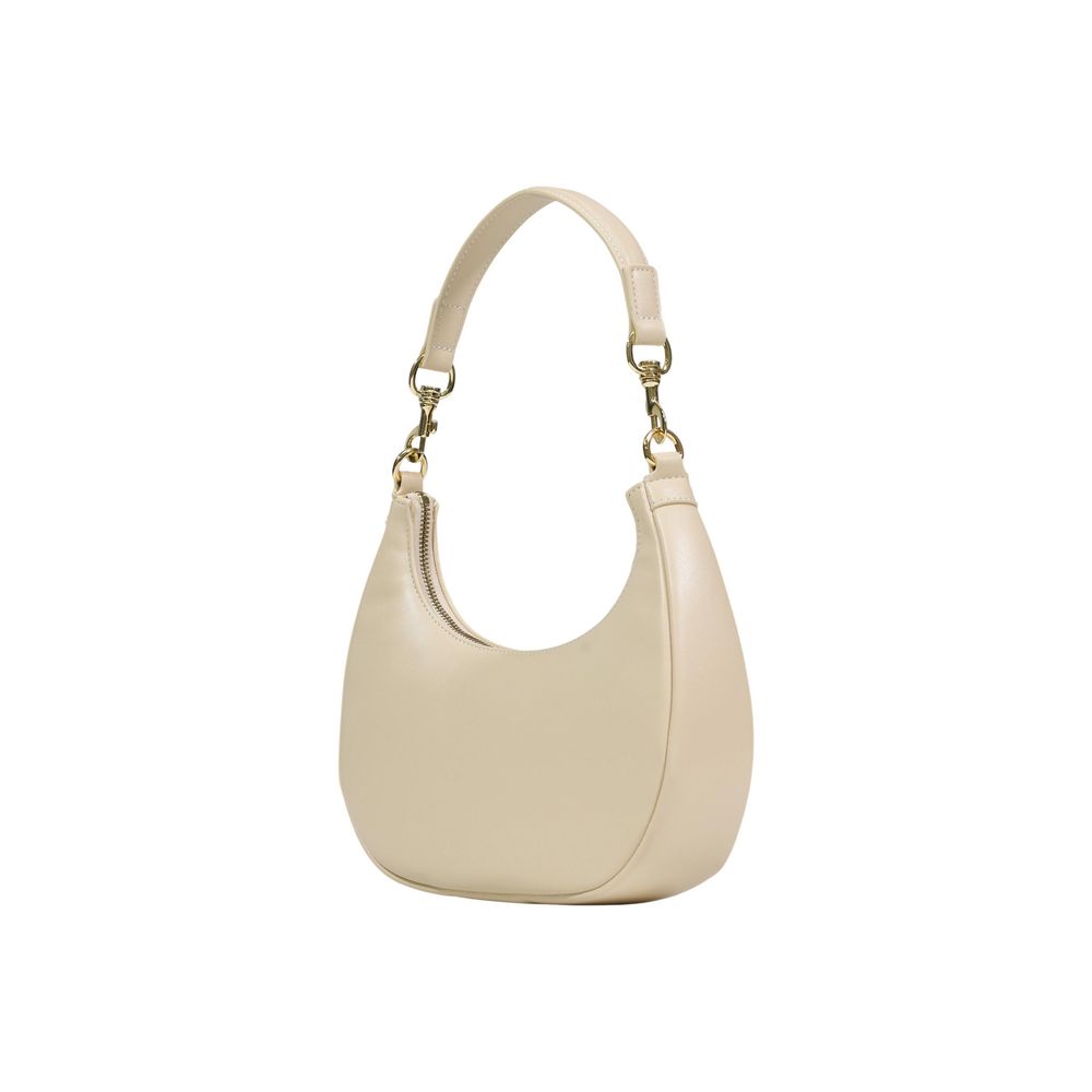Love Moschino Cream Polyethylene Handbag Curated Luxury Accessories by Orvyn