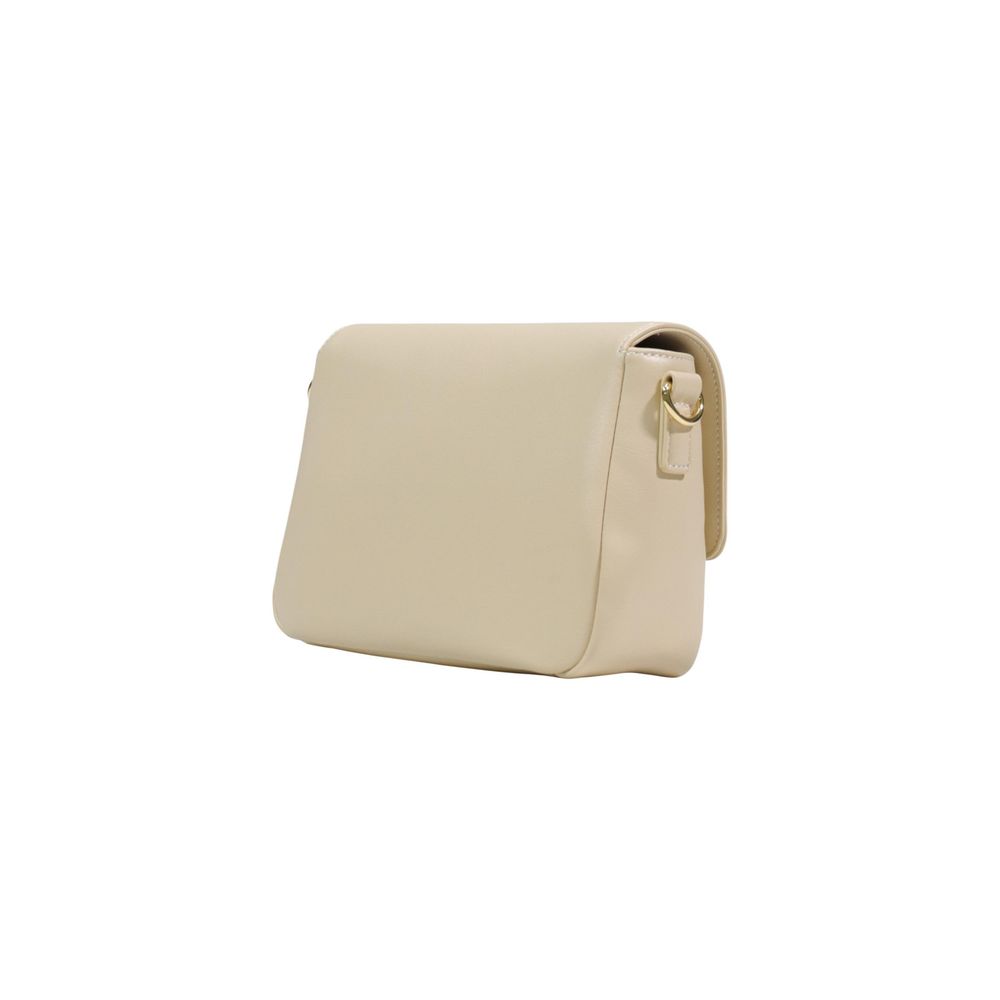 Love Moschino Cream Polyethylene Handbag Curated Luxury Accessories by Orvyn