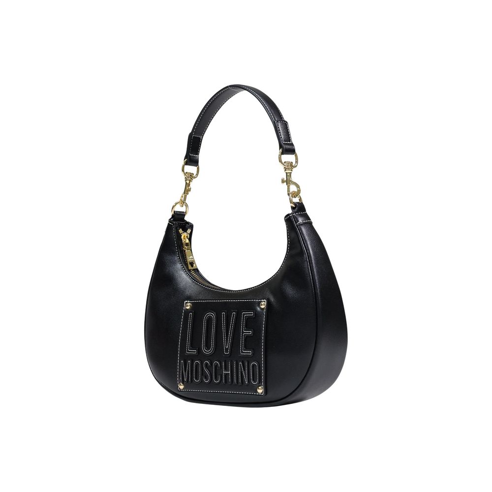 Love Moschino Black Polyethylene Handbag Curated Luxury Accessories by Orvyn