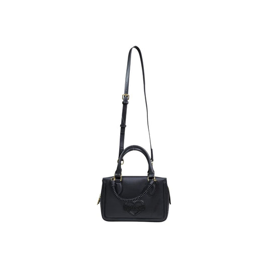Love Moschino Black Polyethylene Handbag Curated Luxury Accessories by Orvyn