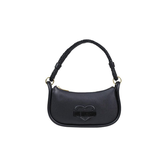 Love Moschino Black Polyethylene Handbag Curated Luxury Accessories by Orvyn