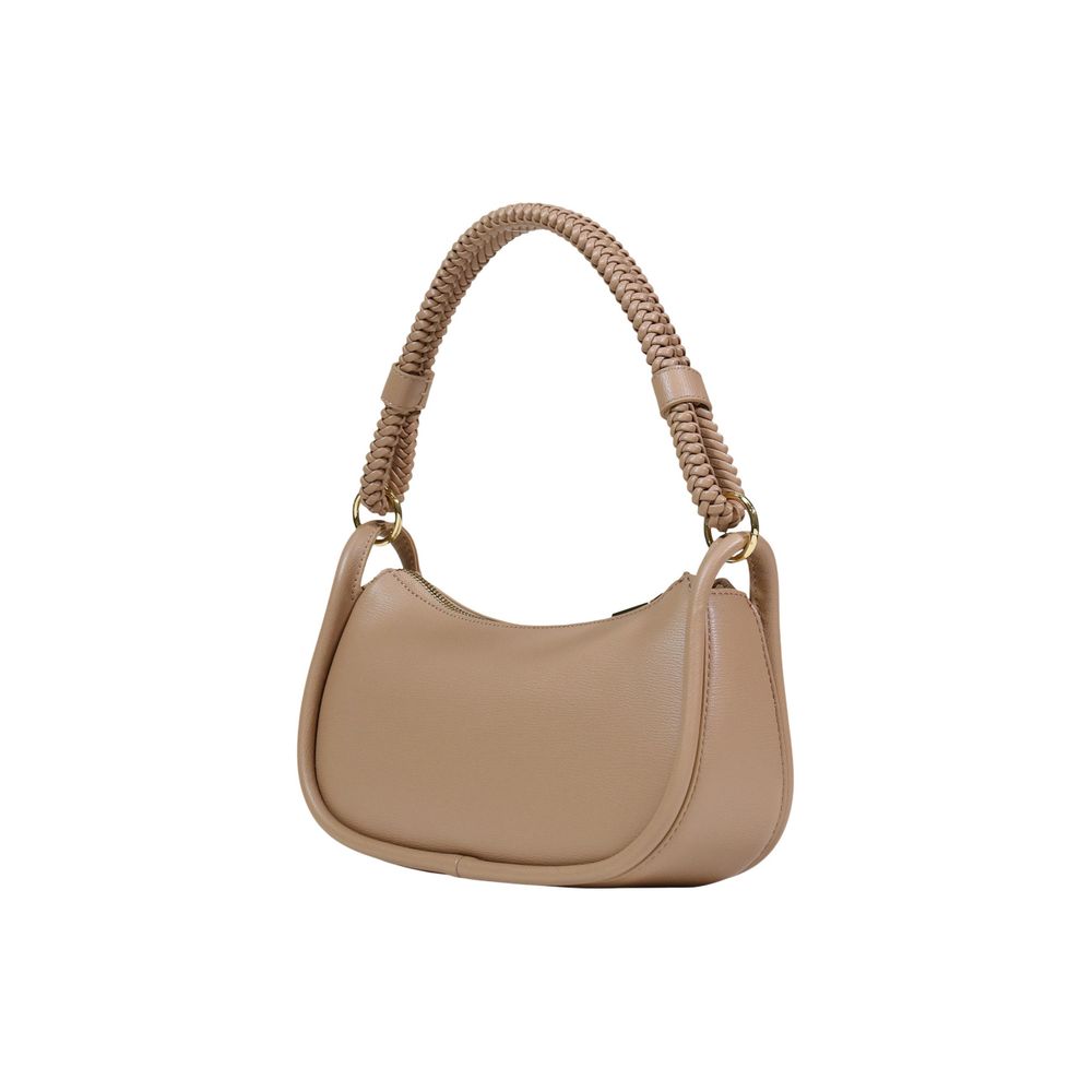 Love Moschino Beige Polyethylene Handbag Curated Luxury Accessories by Orvyn