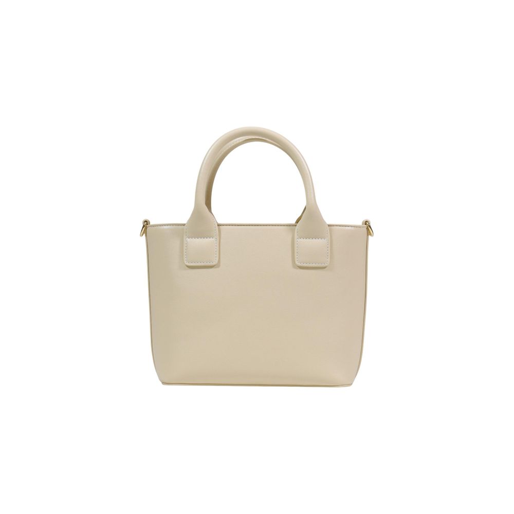 Love Moschino Cream Polyethylene Handbag Curated Luxury Accessories by Orvyn
