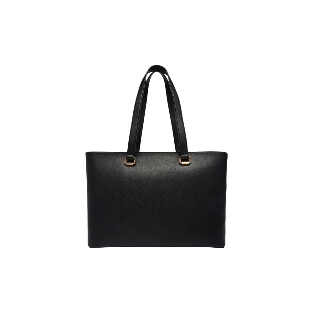 Love Moschino Black Polyethylene Handbag Curated Luxury Accessories by Orvyn