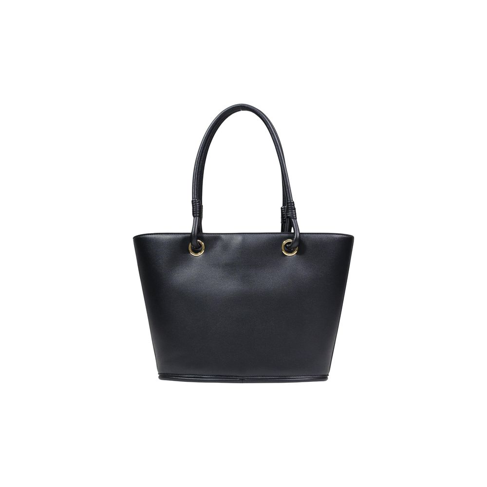 Love Moschino Black Polyethylene Handbag Curated Luxury Accessories by Orvyn