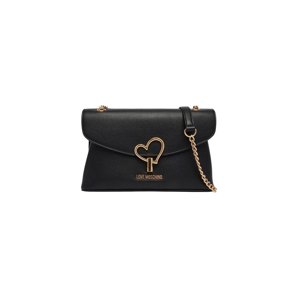 Love Moschino Black Polyethylene Handbag Curated Luxury Accessories by Orvyn