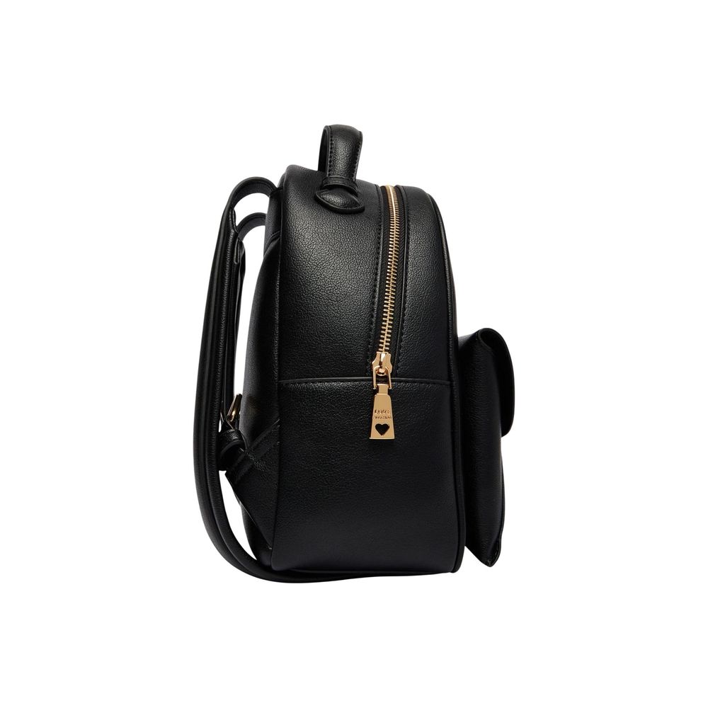 Love Moschino Black Polyethylene Backpack Curated Luxury Accessories by Orvyn