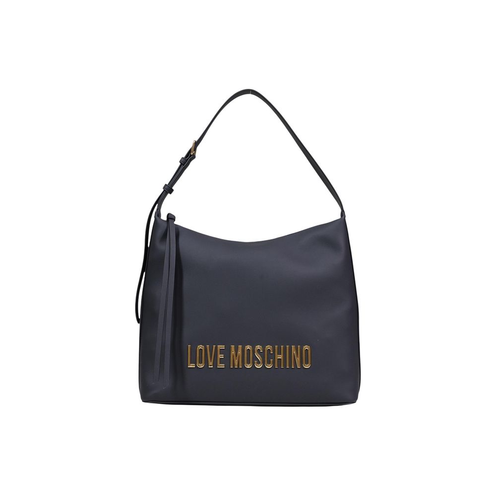 Love Moschino Black Polyethylene Handbag Curated Luxury Accessories by Orvyn