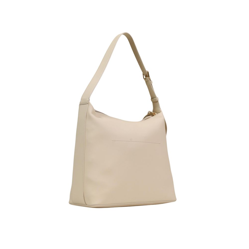 Love Moschino Beige Polyethylene Handbag Curated Luxury Accessories by Orvyn