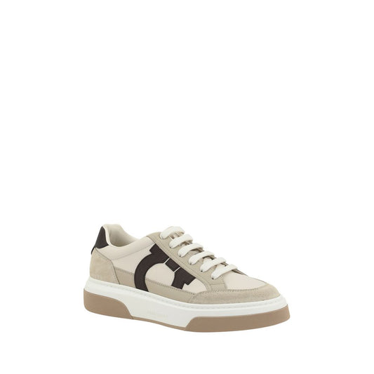Ferragamo Multicolor Calf Leather Bos Taurus Platform Sneakers Curated Luxury Accessories by Orvyn