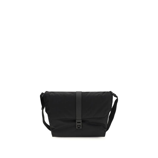 Ferragamo Black Nylon Shoulder Bag Curated Luxury Accessories by Orvyn