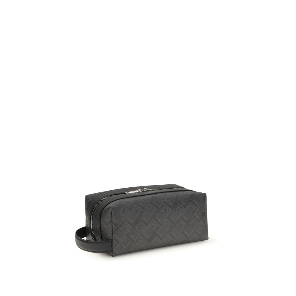 Ferragamo Black Calf Leather Bos Taurus Other Accessories Curated Luxury Accessories by Orvyn