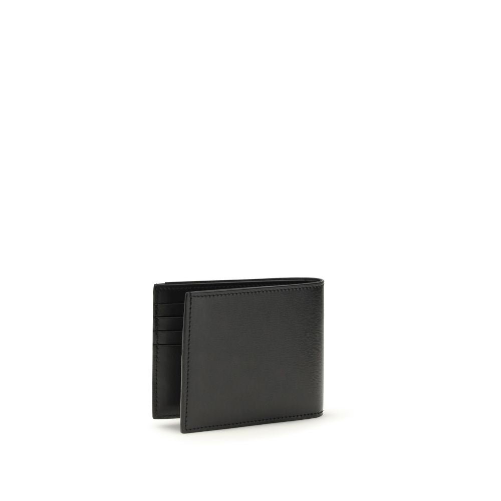 Fendi Black Calf Leather Bos Taurus Wallet Curated Luxury Accessories by Orvyn