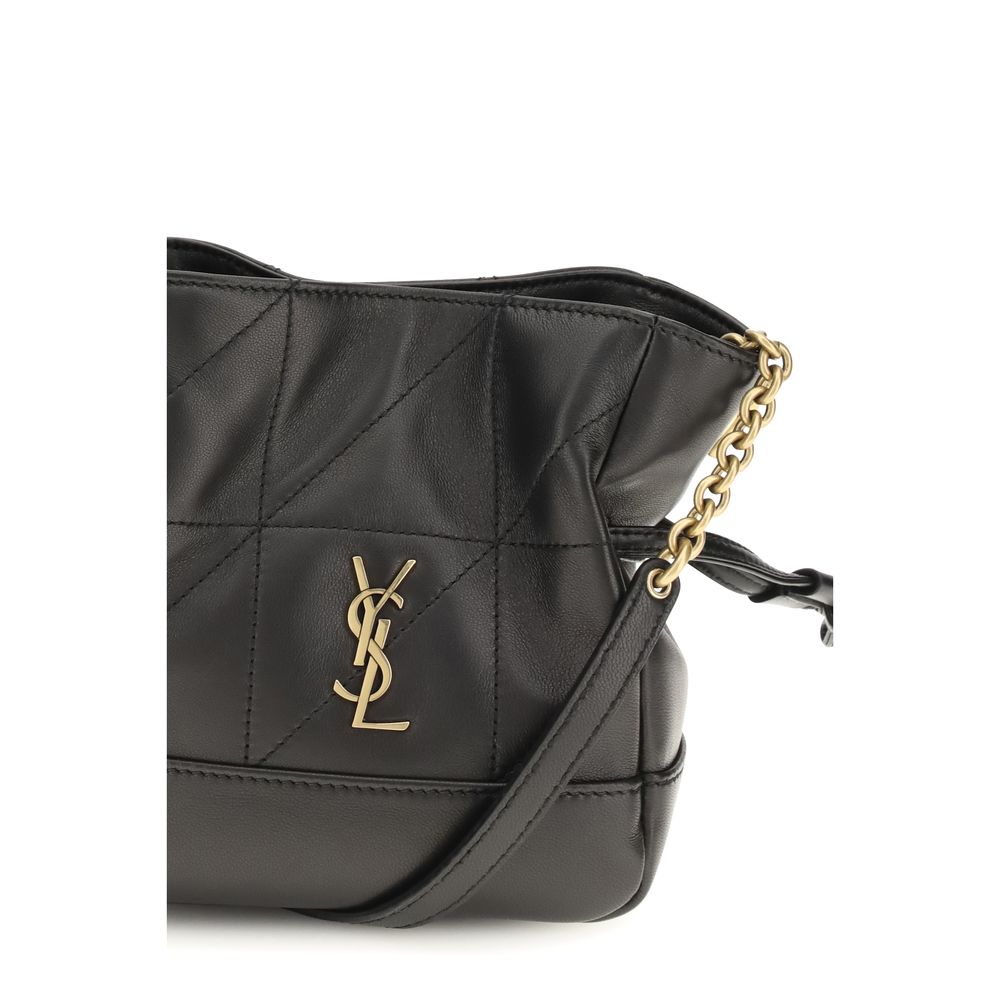 Saint Laurent Black Lamb Ovis Aries Aries Clutch Bag Curated Luxury Accessories by Orvyn