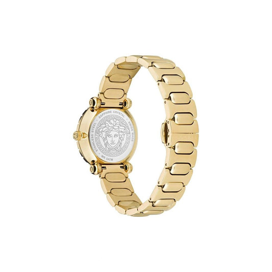 Versace Gold Stainless Steel Dress Watch Curated Luxury Accessories by Orvyn