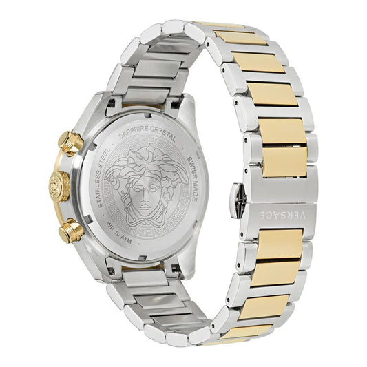 Versace Gray Stainless Steel Dress Watch Curated Luxury Accessories by Orvyn