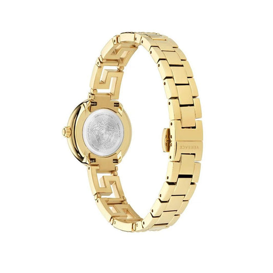 Versace Gold Stainless Steel Dress Watch Curated Luxury Accessories by Orvyn