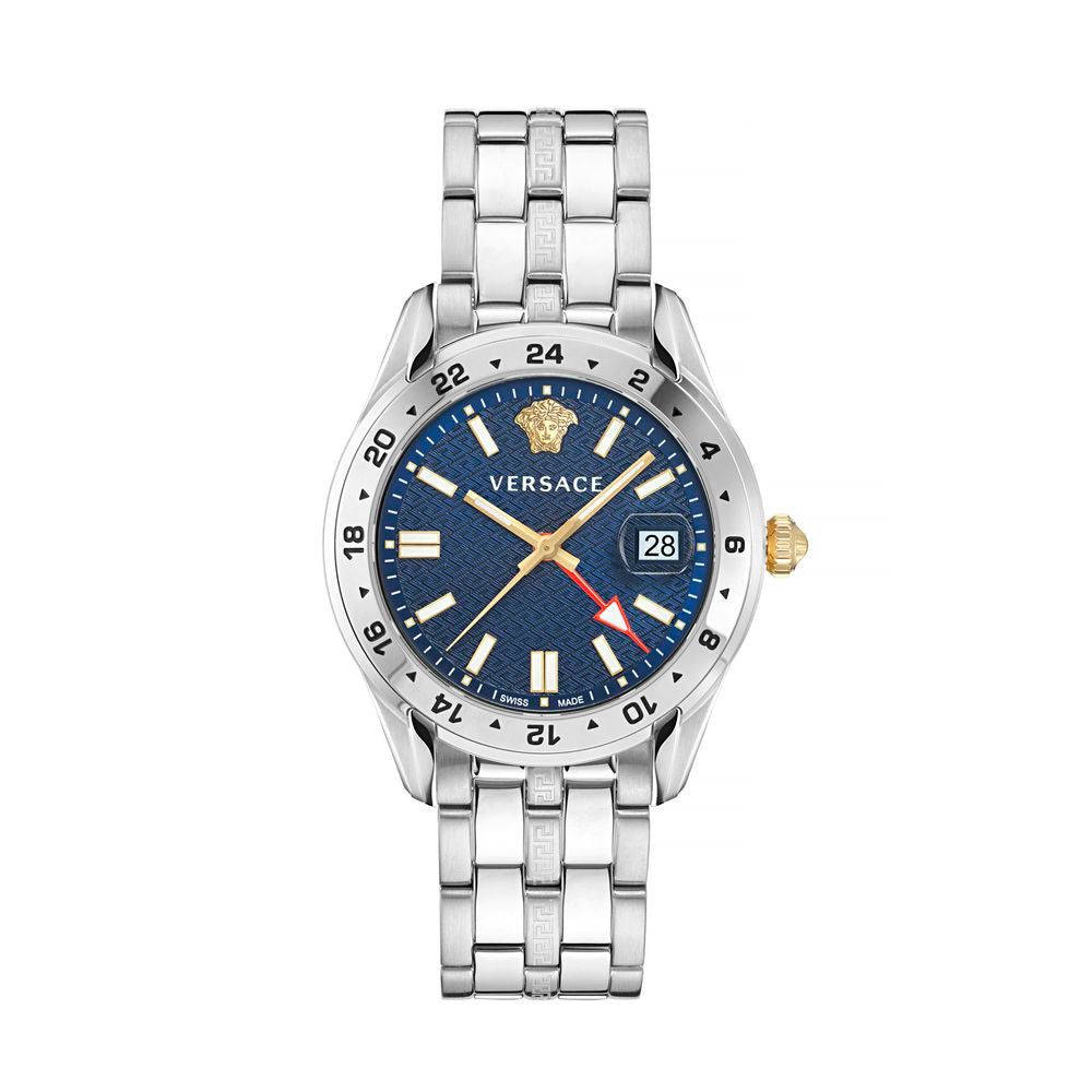 Versace Gray Stainless Steel Dress Watch Curated Luxury Accessories by Orvyn