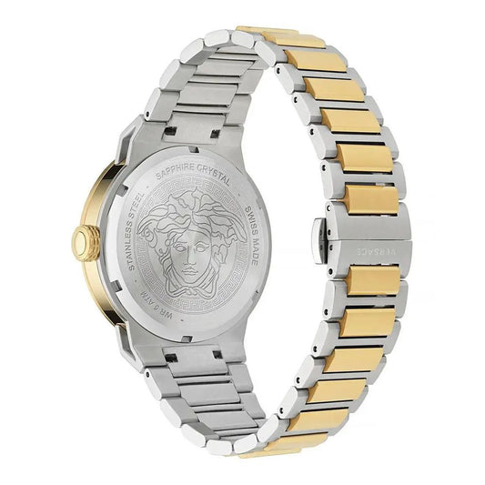 Versace Gold Stainless Steel Dress Watch Curated Luxury Accessories by Orvyn