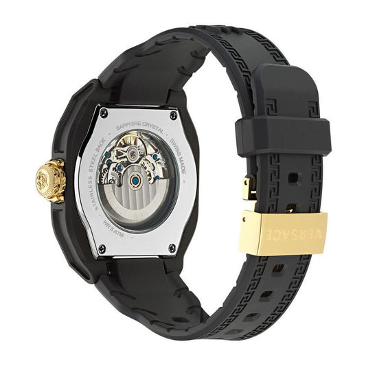 Versace Black Synthetic Bracelet Watch Curated Luxury Accessories by Orvyn