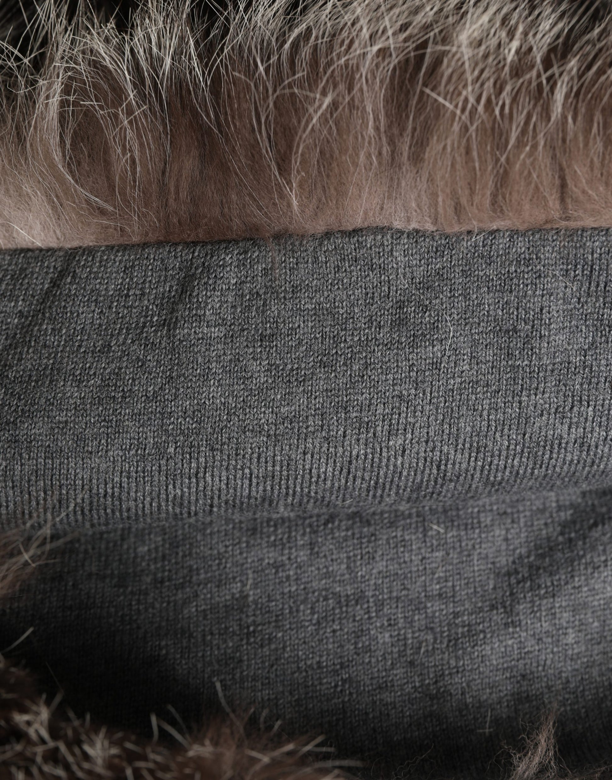 Dolce & Gabbana Brown Faux Fur Whole Head Wrap Capello Hat Curated Luxury Accessories by Orvyn