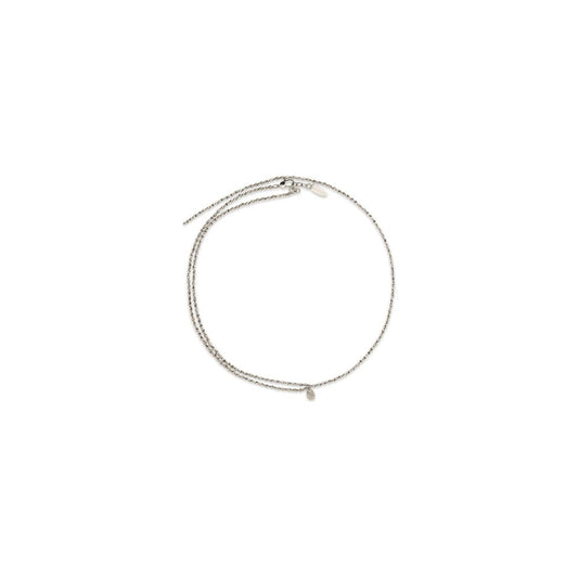 Brunello Cucinelli Silver Metal Necklace Curated Luxury Accessories by Orvyn