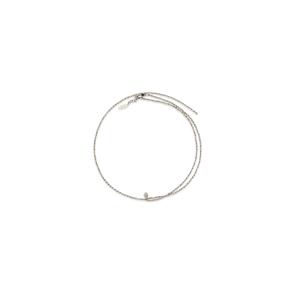 Brunello Cucinelli Silver Metal Necklace Curated Luxury Accessories by Orvyn