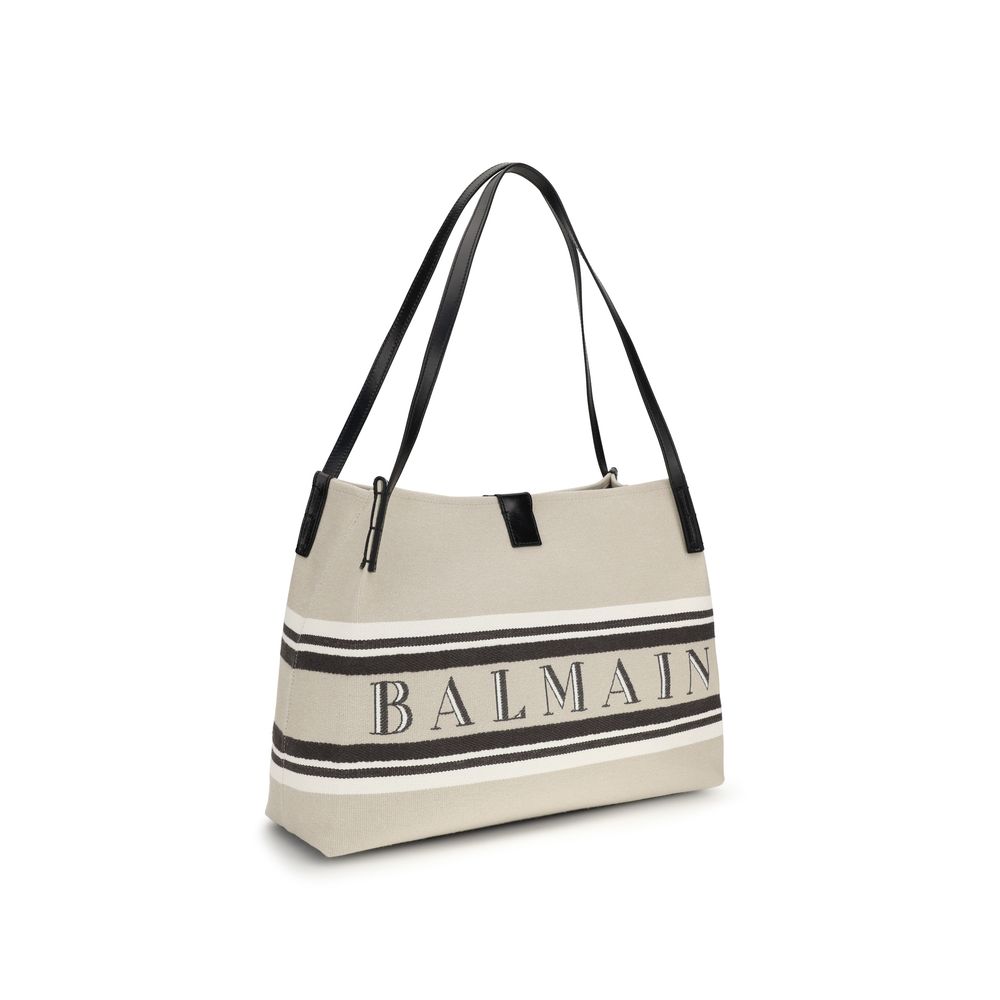Balmain Multicolor Cotton Shoulder Bag Bags