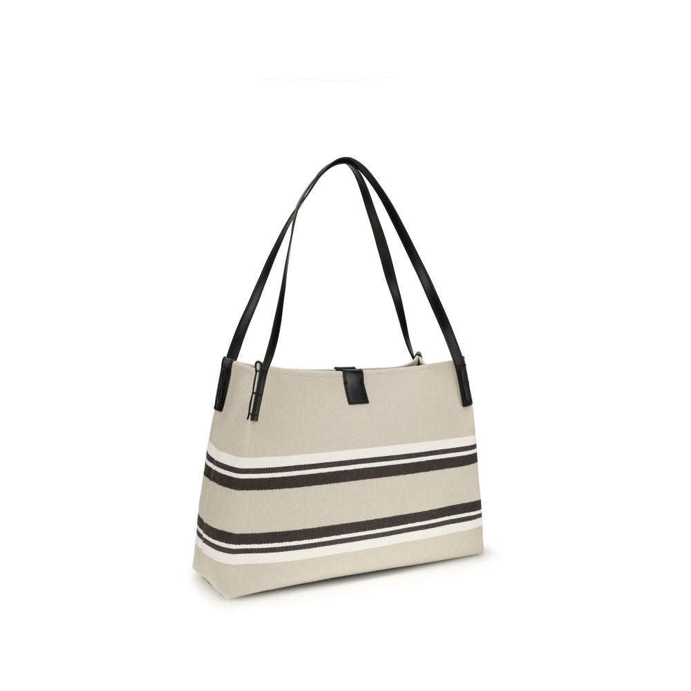 Balmain Multicolor Cotton Shoulder Bag Bags
