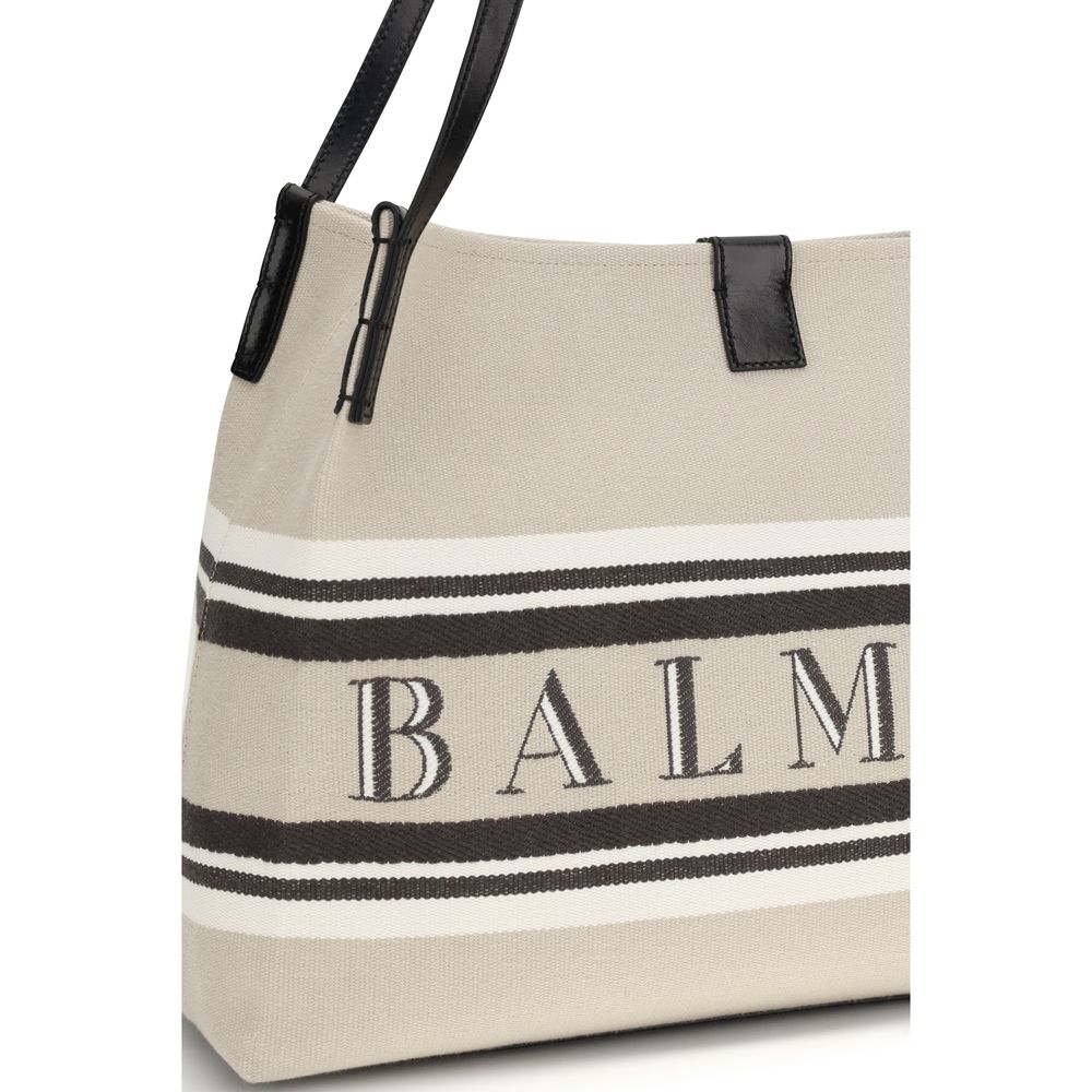 Balmain Multicolor Cotton Shoulder Bag Bags