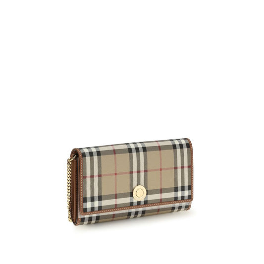 Burberry Beige Polyethylene Wallet Curated Luxury Accessories by Orvyn