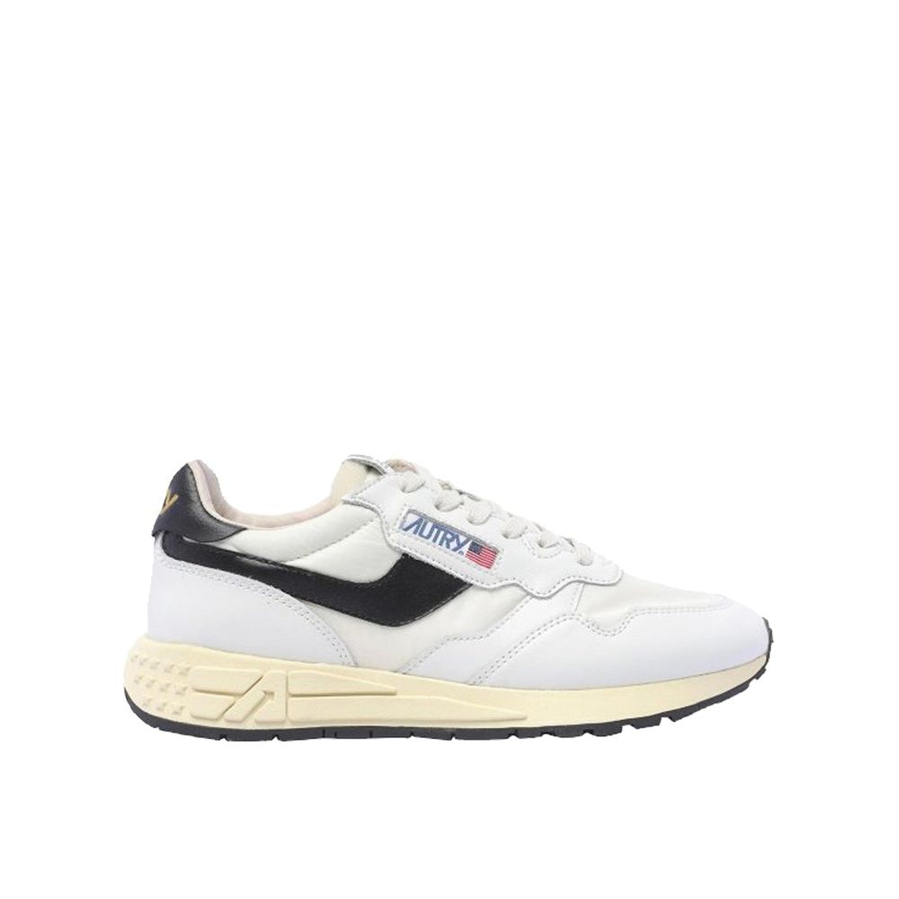 Autry White Leather Low Top Sneakers Curated Luxury Accessories by Orvyn