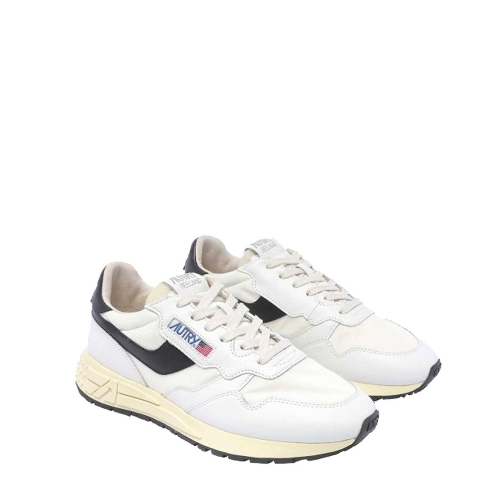 Autry White Leather Low Top Sneakers Curated Luxury Accessories by Orvyn