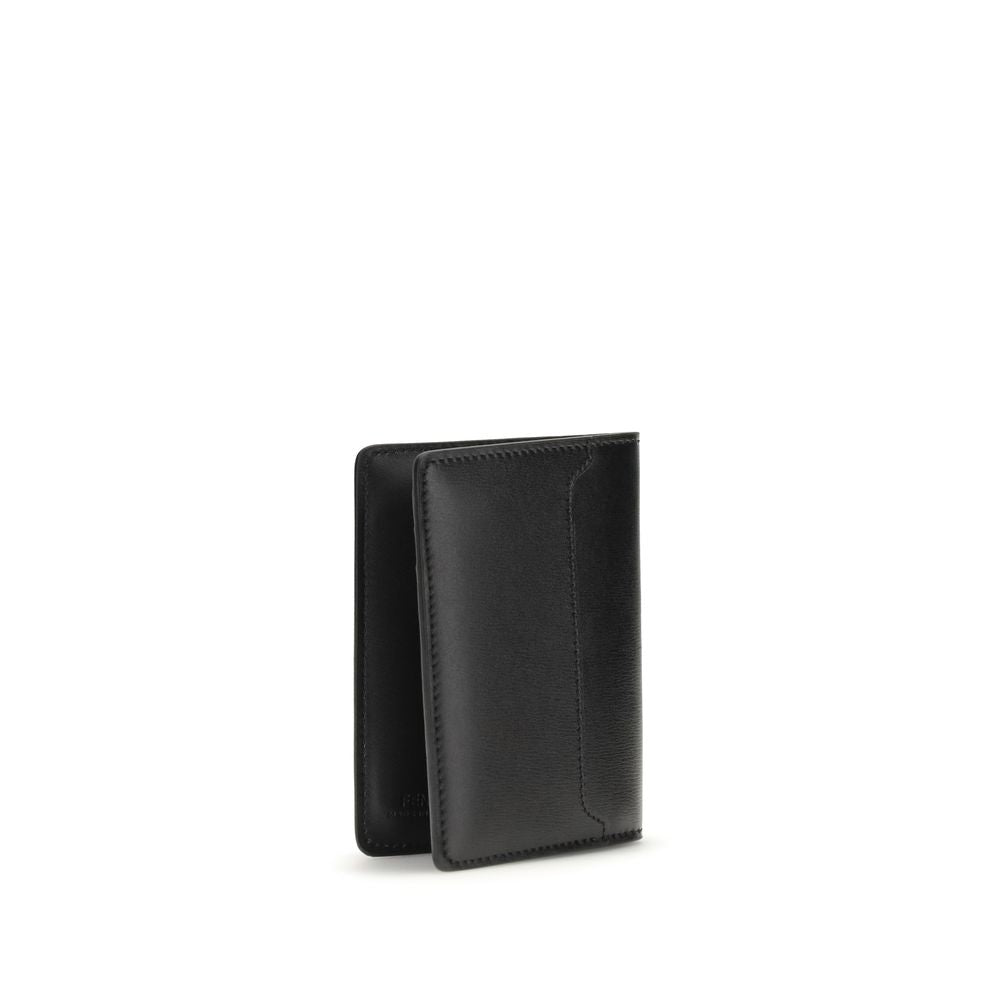 Fendi Black Calf Leather Bos Taurus Wallet Curated Luxury Accessories by Orvyn