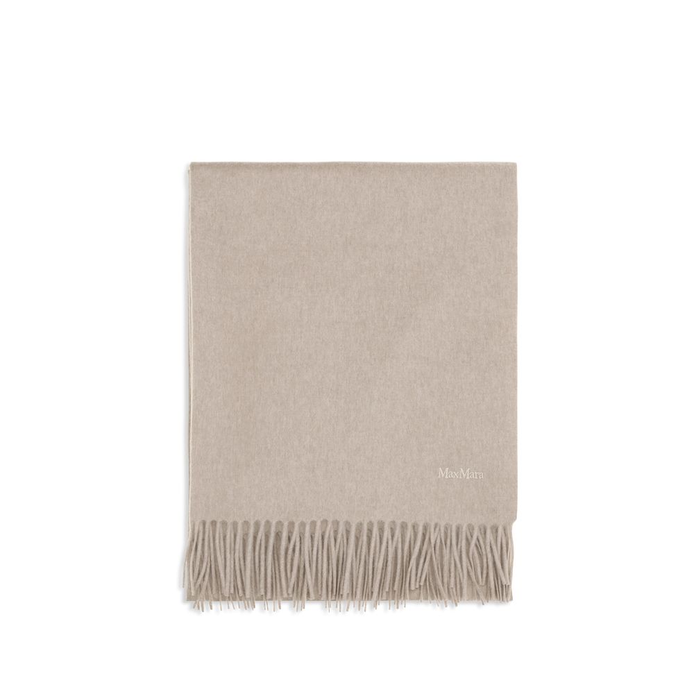 Max Mara Beige Cashmere Scarf Curated Luxury Accessories by Orvyn