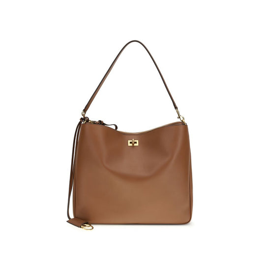 Balenciaga Beige Calf Leather Bos Taurus Shoulder Bag Curated Luxury Accessories by Orvyn