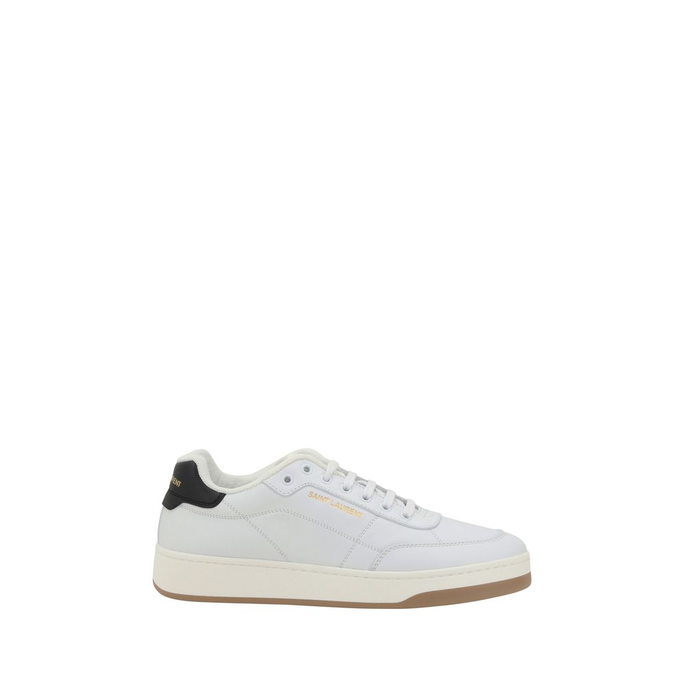 Saint Laurent White SL61 leather Sneakers